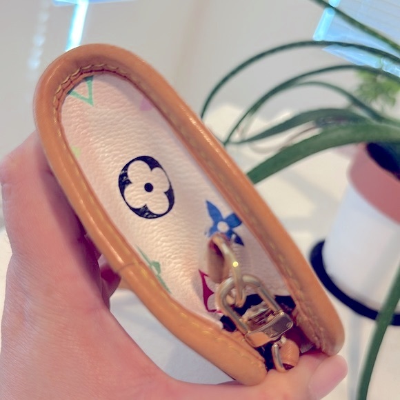 Vintage MURAKAMI Louis Vuitton SHIRLEY 💜💙💚💛LV shoulder bag💕 - Picture 9 of 10